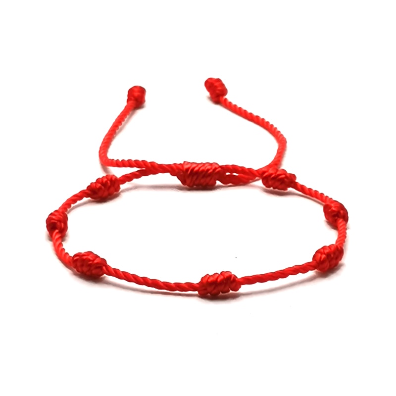 Lucky Red Rope Bracelet Handmade Braided String Bracelets